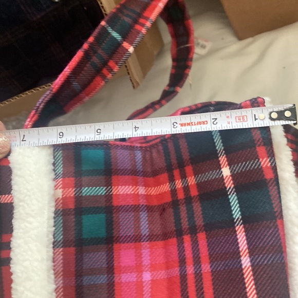 NWT Victoria Secrets plaid tote - Picture 8 of 9